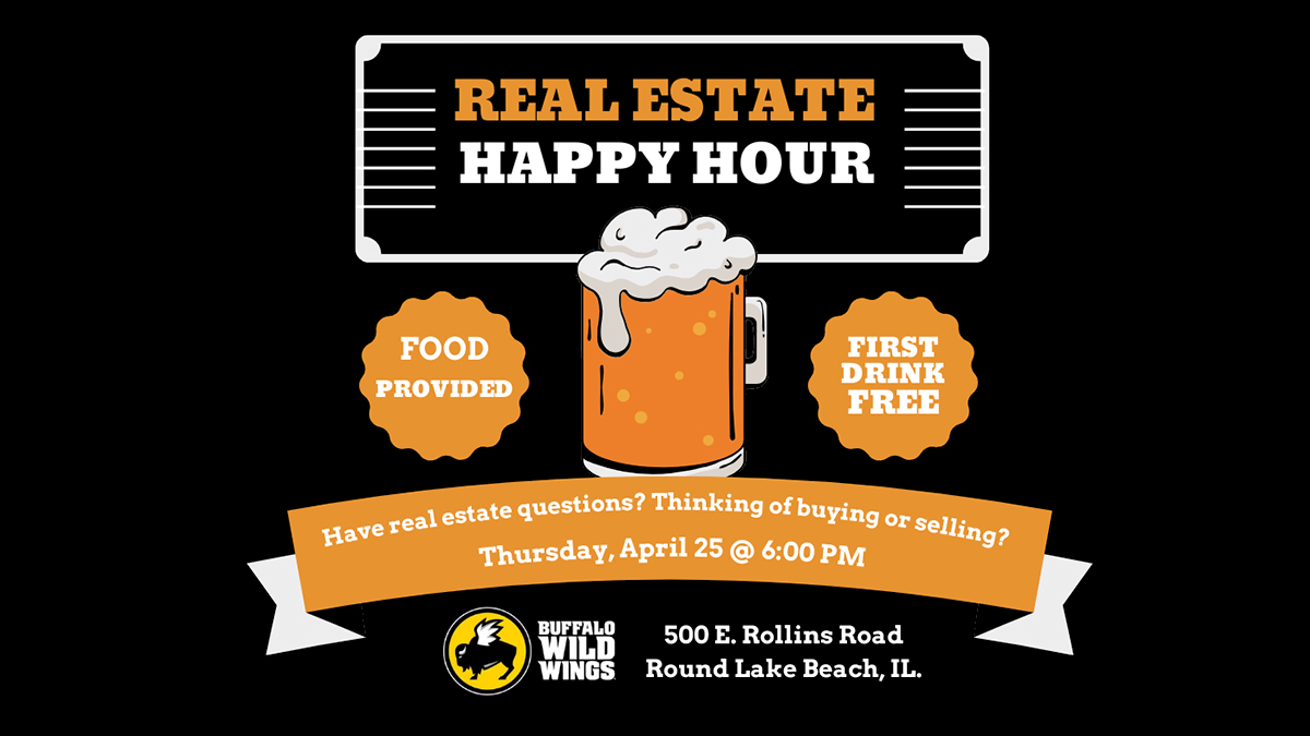 Real Estate Happy Hour at Buffalo Wild Wings in Round Lake Beach